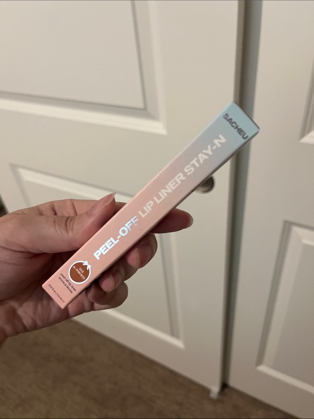 NWT Sacheu Peel-Off Lip Liner in pINKED